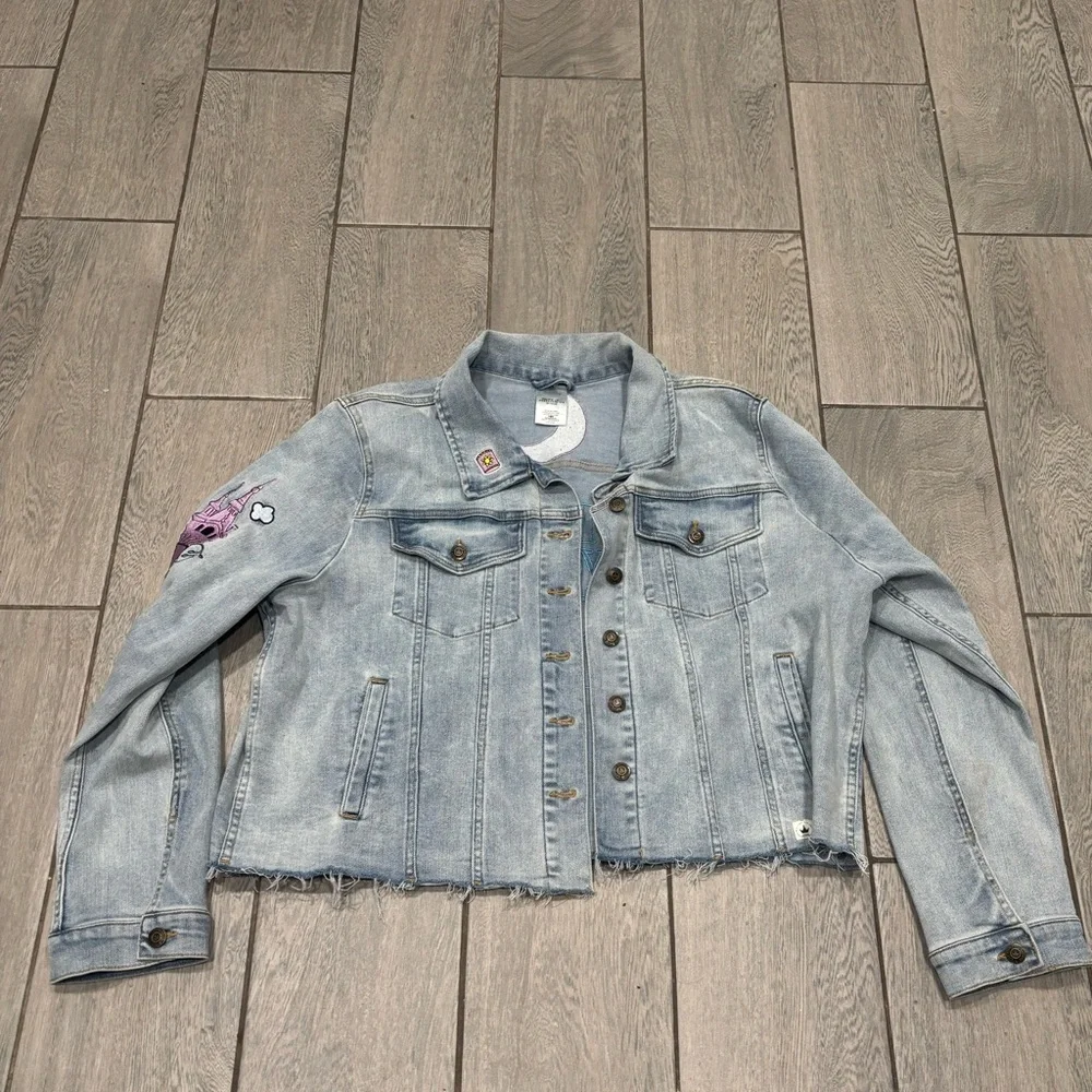 Disney Rapunzel Denim Jacket Tangled Size 1X - Picture 11 of 12